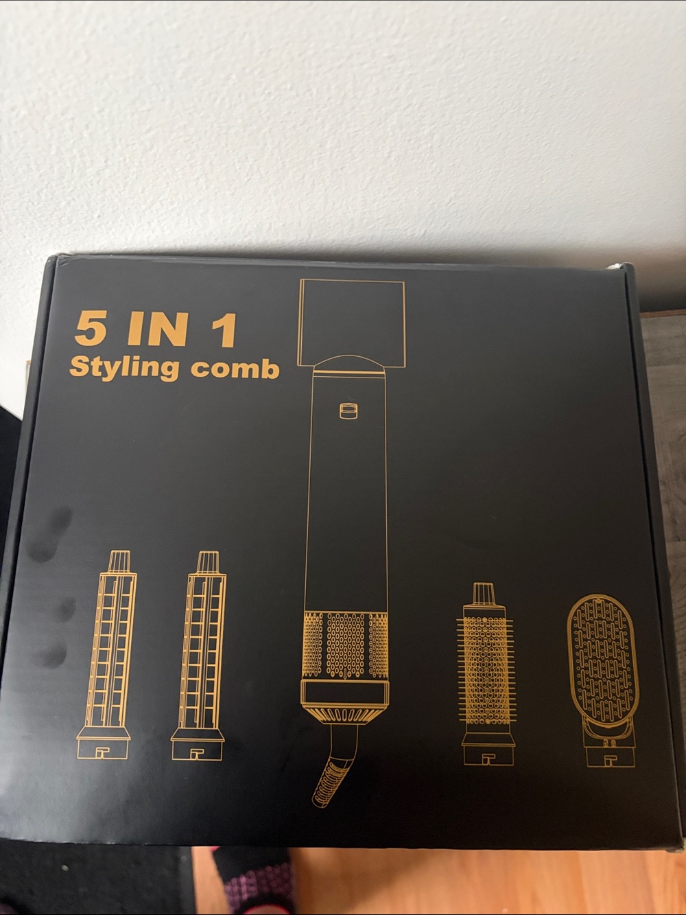 5-in-1 Styling Comb - Black